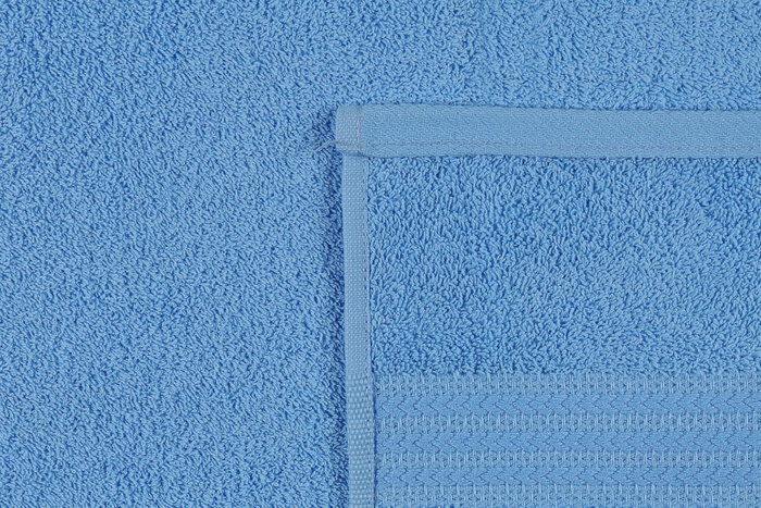 Mijölnir Toalla de Manos Azul Algodón 500 gr/m² 50x90 cm Lujosa y Suave para Baño
